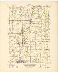 CHESANING, MI HISTORICAL MAP GEOPDF 15X1