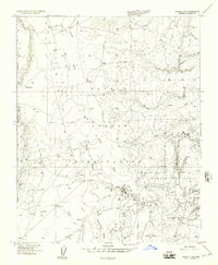 CHINLE, AZ HISTORICAL MAP GEOPDF 7.5X7.5