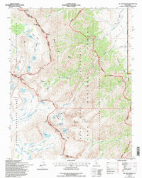 MOUNT WILLIAMSON, CA HISTORICAL MAP GEOP