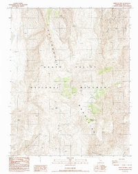 WHITE TOP MOUNTAIN, CA HISTORICAL MAP GE