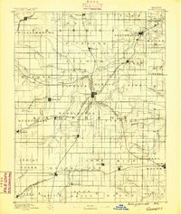 GARNETT, KS HISTORICAL MAP GEOPDF 30X30