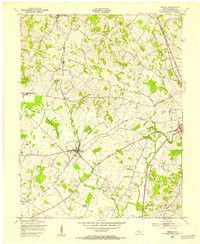 CECILIA, KY HISTORICAL MAP GEOPDF 7.5X7.