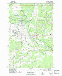 MCKENNA, WA HISTORICAL MAP GEOPDF 7.5X7.
