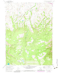 WHITE ROCK CANYON, WY HISTORICAL MAP GEO