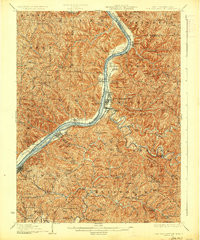 NEW MARTINSVILLE, OH-WV HISTORICAL MAP G