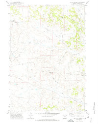 WHITE TAIL BUTTE, WY HISTORICAL MAP GEOP