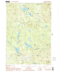 BRADFORD, NH HISTORICAL MAP GEOPDF 7.5X7
