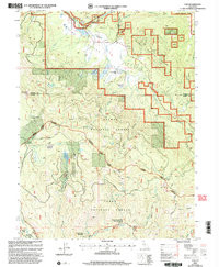 CLIO, CA HISTORICAL MAP GEOPDF 7.5X7.5 G