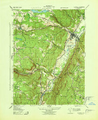 ELLENVILLE, NY HISTORICAL MAP GEOPDF 7.5