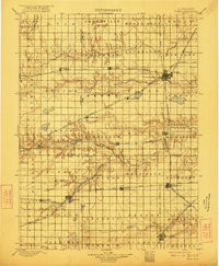 YORK, NE HISTORICAL MAP GEOPDF 30X30 GRI