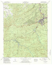 GATLINBURG, TN HISTORICAL MAP GEOPDF 7.5