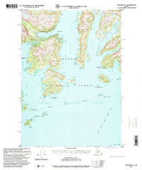 SEWARD D-2, AK HISTORICAL MAP GEOPDF 15X