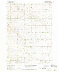 PARKER SW, SD HISTORICAL MAP GEOPDF 7.5X