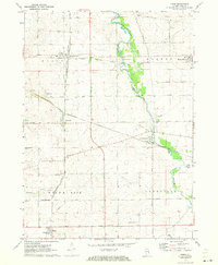 KINGS, IL HISTORICAL MAP GEOPDF 7.5X7.5