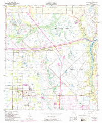 FELLSMERE, FL HISTORICAL MAP GEOPDF 7.5X