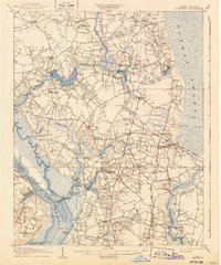 BECKFORD, NC HISTORICAL MAP GEOPDF 15X15