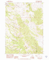 SEDGWICK PEAK, ID HISTORICAL MAP GEOPDF
