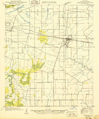 ABBEVILLE EAST, LA HISTORICAL MAP GEOPDF