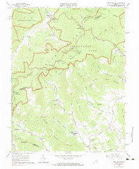 SWIFT RUN GAP, VA HISTORICAL MAP GEOPDF