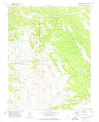 FIVEMILE RIDGE, UT HISTORICAL MAP GEOPDF