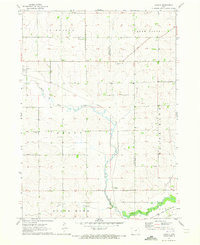 ZANETA, IA HISTORICAL MAP GEOPDF 7.5X7.5