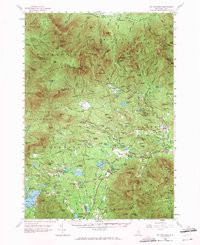 MOUNT CHOCORUA, NH HISTORICAL MAP GEOPDF