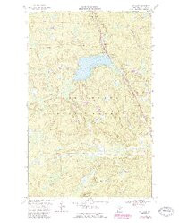 ASH LAKE, MN HISTORICAL MAP GEOPDF 7.5X7