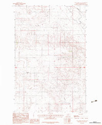 LONG CREEK EAST, MT HISTORICAL MAP GEOPD