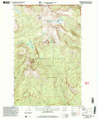 HORSESHOE BASIN, WA HISTORICAL MAP GEOPD