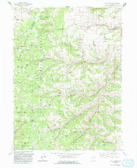 DAIRY RIDGE, UT HISTORICAL MAP GEOPDF 7.