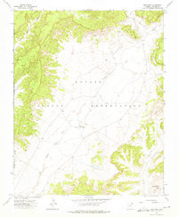BLUE GAP, AZ HISTORICAL MAP GEOPDF 7.5X7