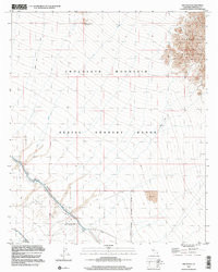 IRIS WASH, CA HISTORICAL MAP GEOPDF 7.5X
