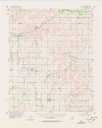 DILL CITY, OK HISTORICAL MAP GEOPDF 15X1