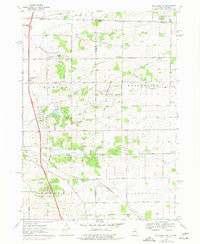 BELVIDERE NW, IL-WI HISTORICAL MAP GEOPD