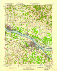 PADUCAH, IL-KY HISTORICAL MAP GEOPDF 15X