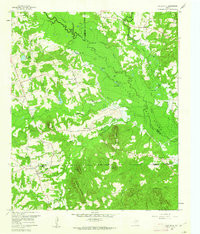 LAFAYETTE, TX HISTORICAL MAP GEOPDF 7.5X