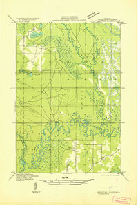SMITH LAKE, MI HISTORICAL MAP GEOPDF 7.5