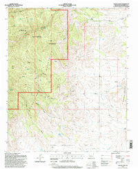 MOLINO PEAK, NM HISTORICAL MAP GEOPDF 7.