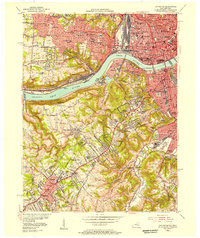 COVINGTON, KY-OH HISTORICAL MAP GEOPDF 7