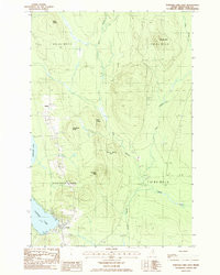 PORTAGE LAKE EAST, ME HISTORICAL MAP GEO