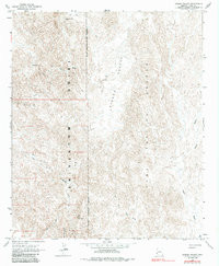 HIDDEN VALLEY, AZ HISTORICAL MAP GEOPDF