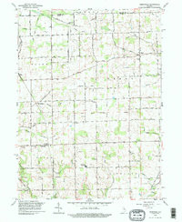 DEEDSVILLE, IN HISTORICAL MAP GEOPDF 7.5