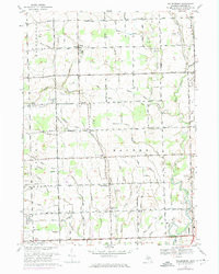 WALDENBURG, MI HISTORICAL MAP GEOPDF 7.5