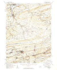 CATAWISSA, PA HISTORICAL MAP GEOPDF 15X1