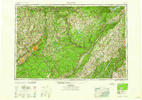 SCRANTON, PA-NY-NJ HISTORICAL MAP GEOPDF