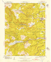 NEDERLAND, CO HISTORICAL MAP GEOPDF 7.5X