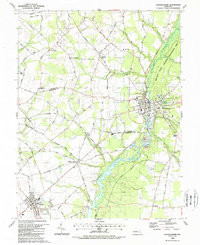 FEDERALSBURG, MD HISTORICAL MAP GEOPDF 7