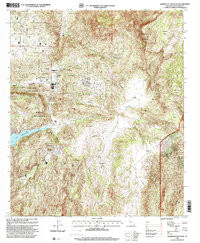 RODRIGUEZ MOUNTAIN, CA HISTORICAL MAP GE