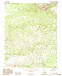 PENASCO AMARILLO, NM HISTORICAL MAP GEOP