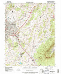 HARRISONBURG, VA HISTORICAL MAP GEOPDF 7